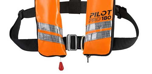 zoom gilet orange
